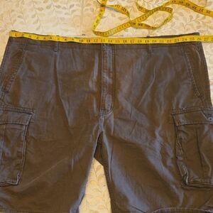 Levi's Dark Gray Cargo Shorts for Men